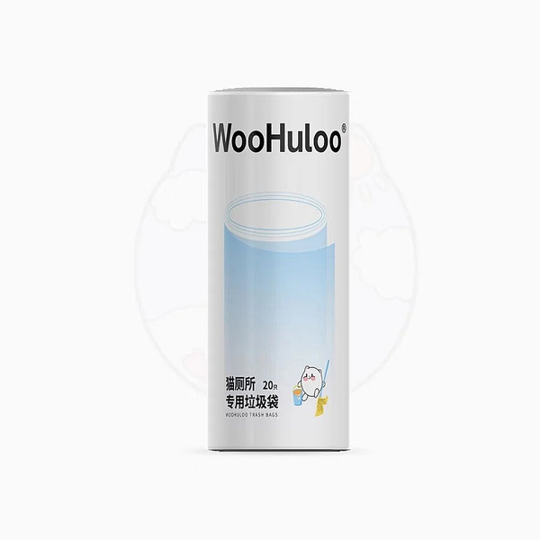 WooHuloo Pro Otomatik Kedi Tuvaleti Çöp Torbası 20 Adet